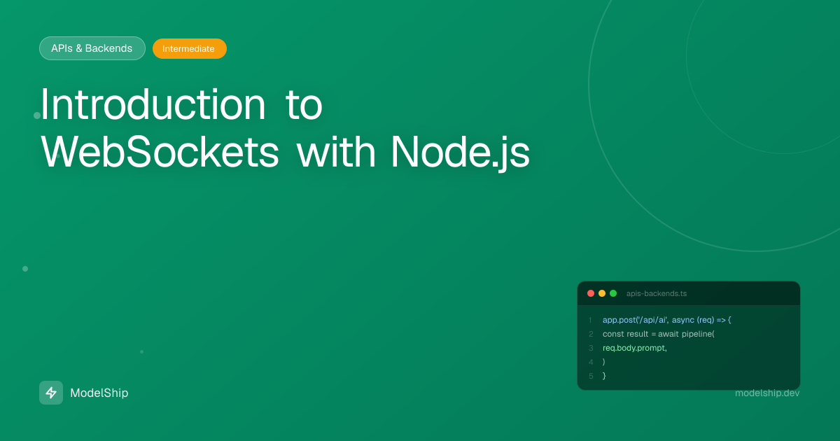 Introduction to WebSockets with Node.js