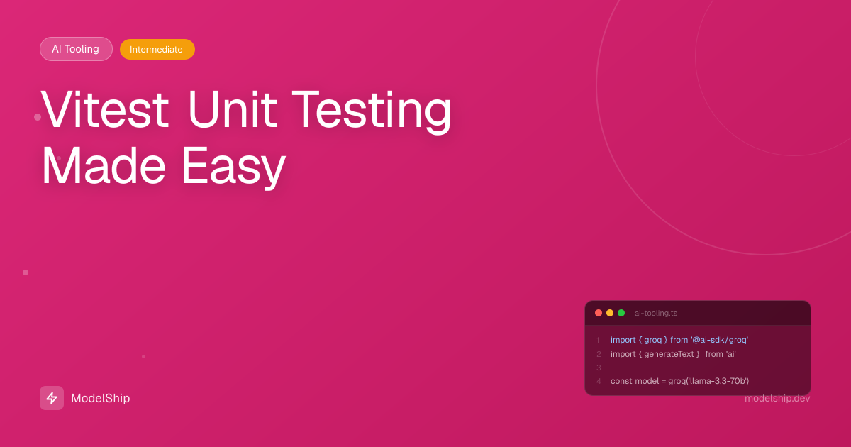 Vitest Unit Testing Made Easy