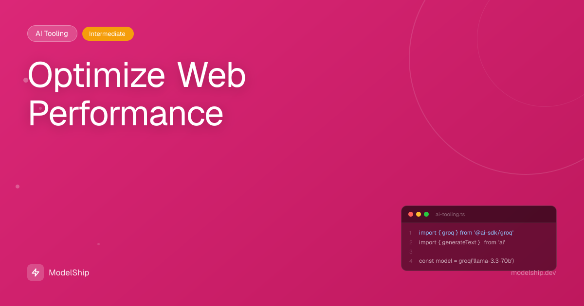 Optimize Web Performance